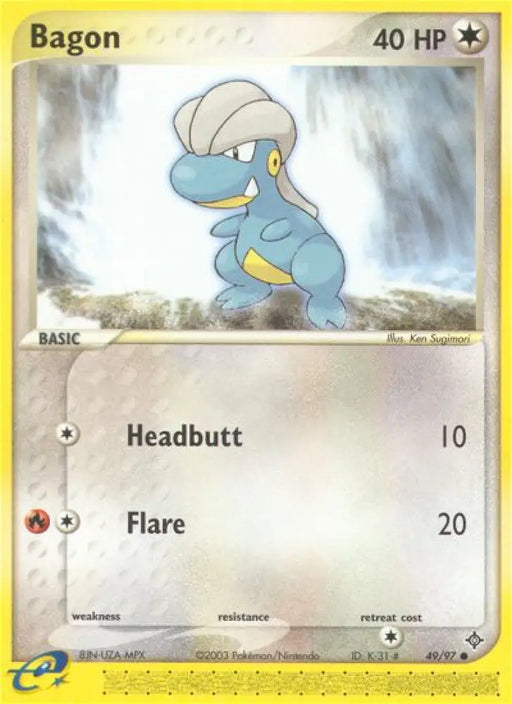Bagon (49/97) [EX: Dragon] - Pokemon Single