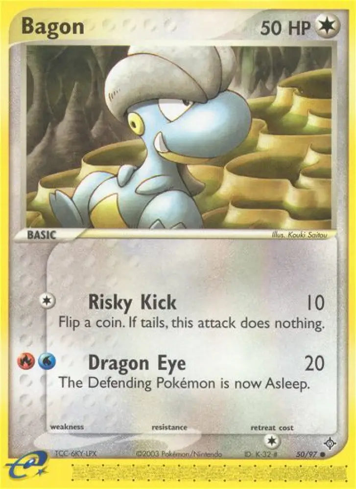 Bagon (50/97) [EX: Dragon] - Pokemon Single