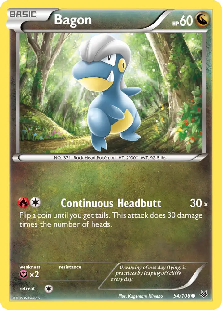Bagon (54/108) [XY: Roaring Skies] - Pokemon Single