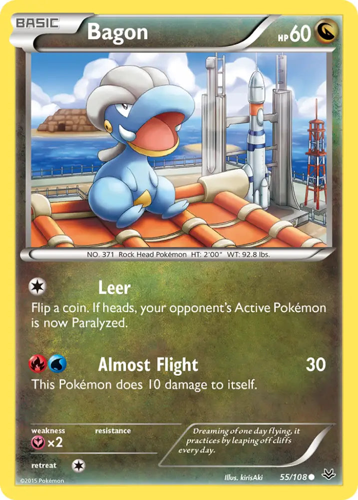 Bagon (55/108) [XY: Roaring Skies] - Pokemon Single