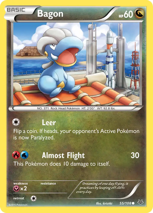 Bagon (55/108) [XY: Roaring Skies] - Pokemon Single