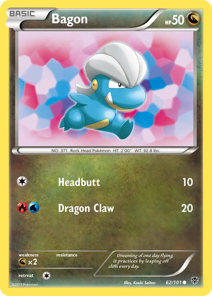 Bagon (62/101) [Black & White: Plasma Blast] - Pokemon Single