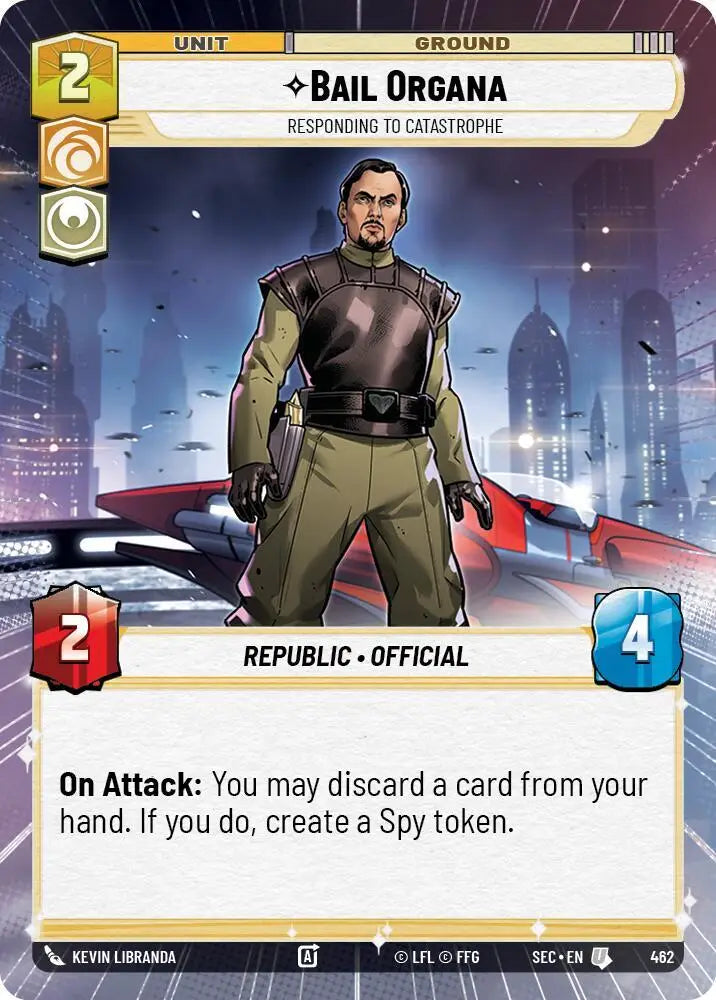 Bail Organa - Responding to Catastrophe (Hyperspace) (462) [Secrets of Power]