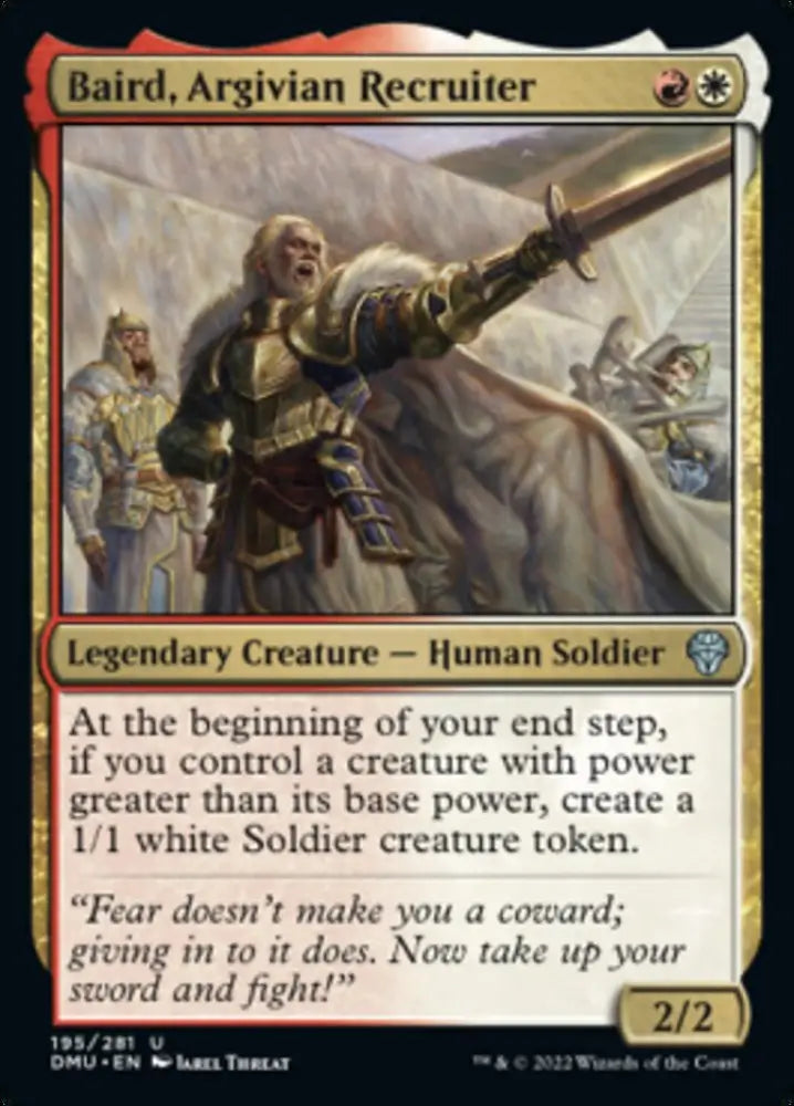 Baird Argivian Recruiter [Dominaria United] - MTG Single