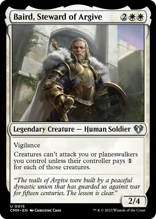Baird Steward of Argive [Commander Masters] - MTG Single