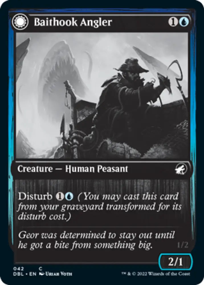 Baithook Angler // Hook-Haunt Drifter [Innistrad: Double Feature] - MTG Single