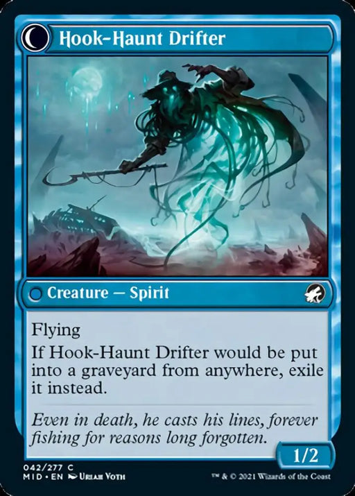 Baithook Angler // Hook-Haunt Drifter [Innistrad: Midnight Hunt] - MTG Single