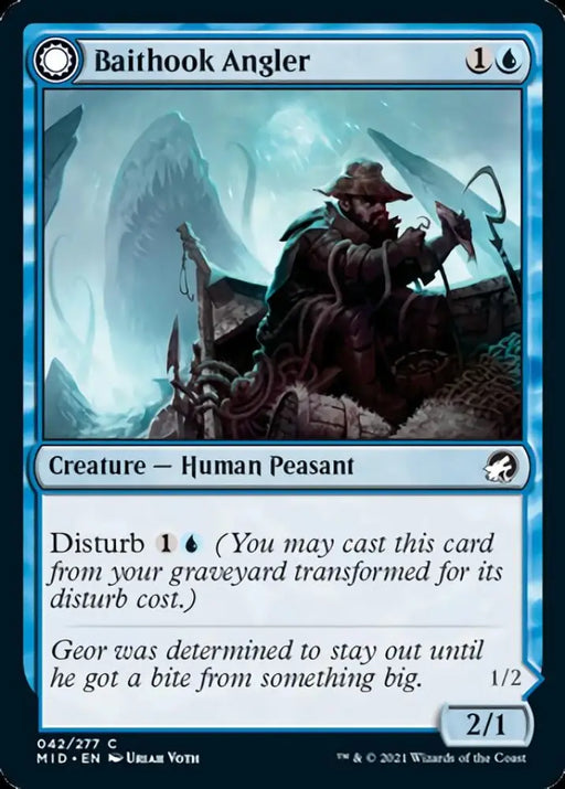 Baithook Angler // Hook-Haunt Drifter [Innistrad: Midnight Hunt] - MTG Single
