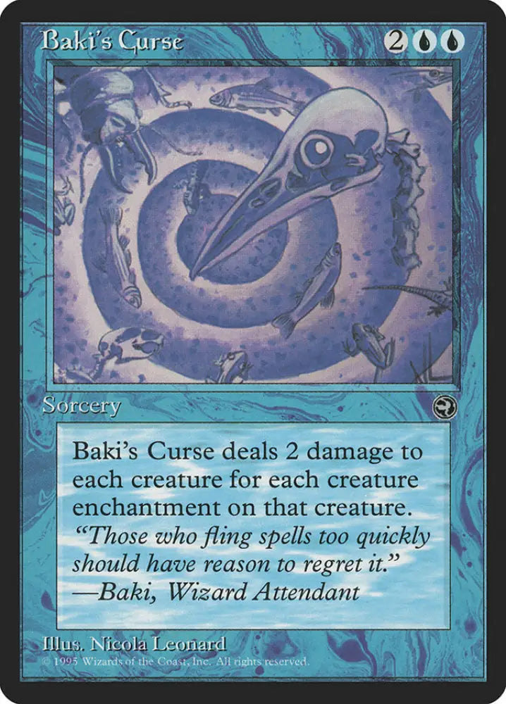 Baki’s Curse [Homelands] - MTG Single