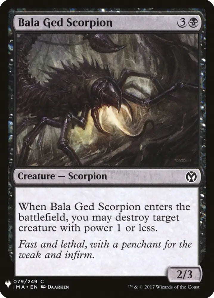Bala Ged Scorpion [Mystery Booster] - MTG Single