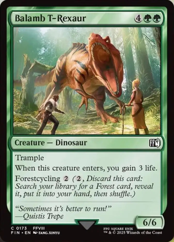 Balamb T-Rexaur (173) [Final Fantasy]