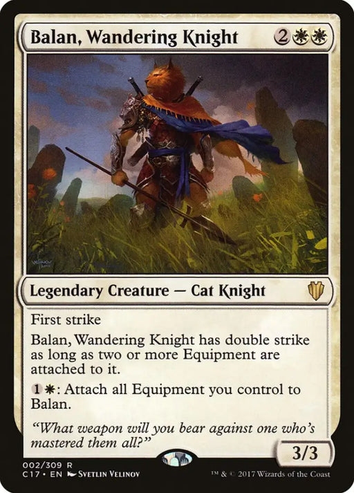 Balan Wandering Knight [Commander 2017] - MTG Single