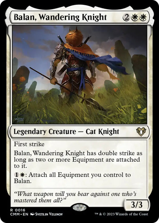 Balan Wandering Knight [Commander Masters] - MTG Single