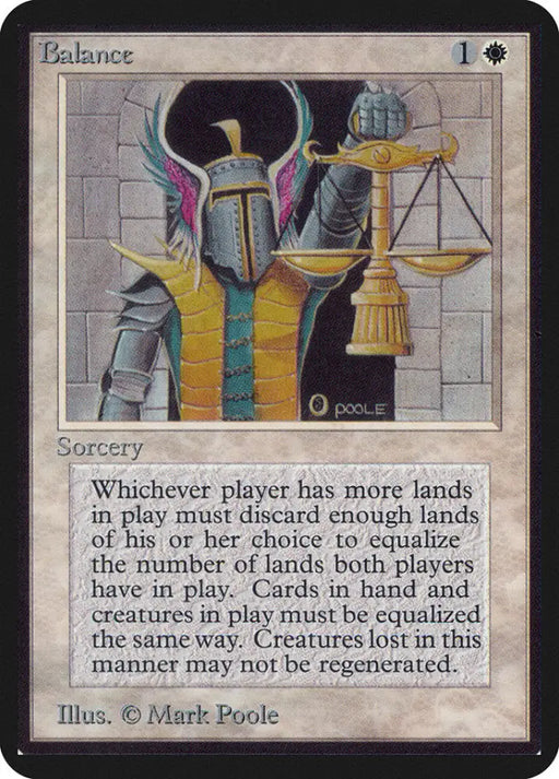 Balance [Alpha Edition] - MTG Single