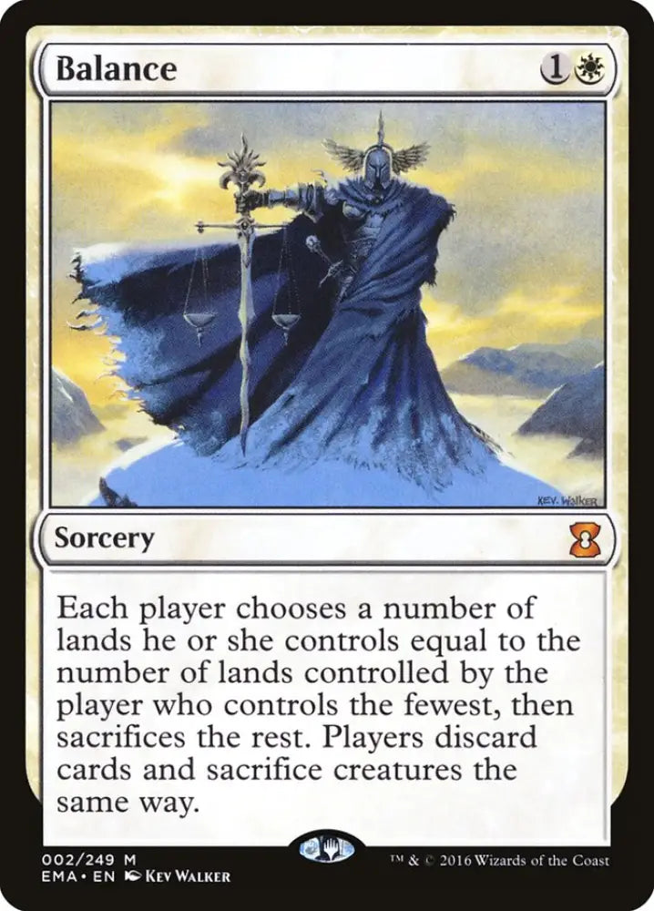 Balance [Eternal Masters] - MTG Single