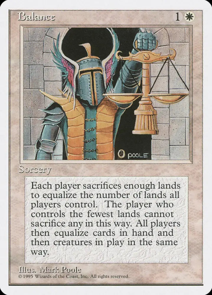 Balance [Fourth Edition] - MTG Single