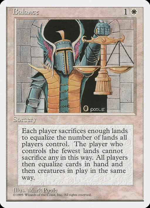 Balance [Fourth Edition] - MTG Single