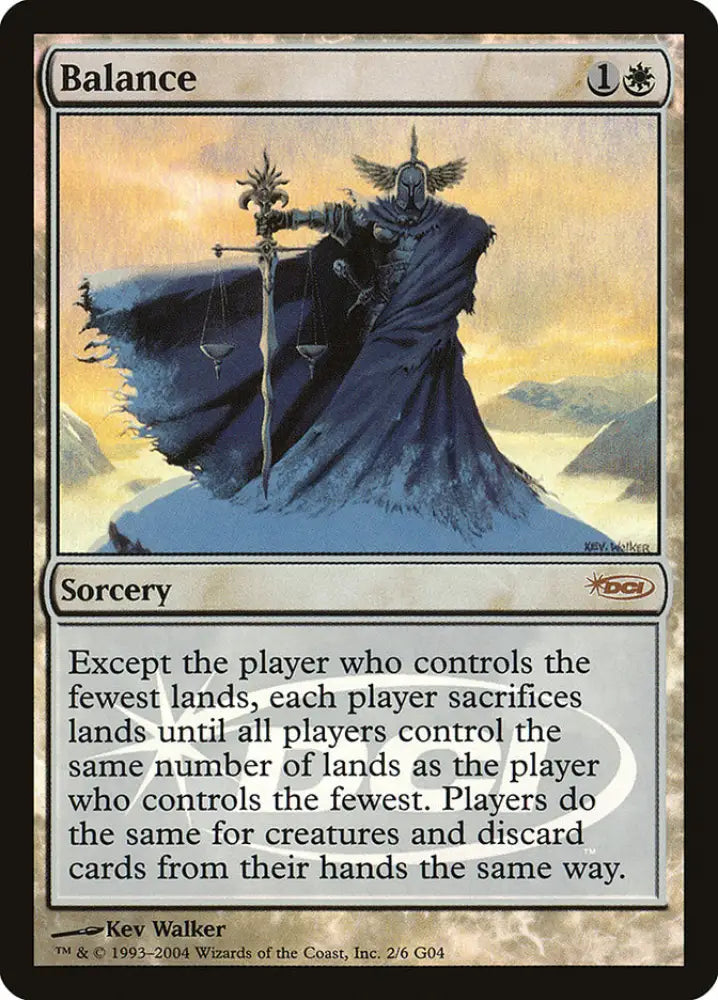 Balance [Judge Gift Cards 2004] - MTG Single