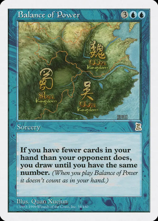 Balance of Power [Portal Three Kingdoms] - MTG Single