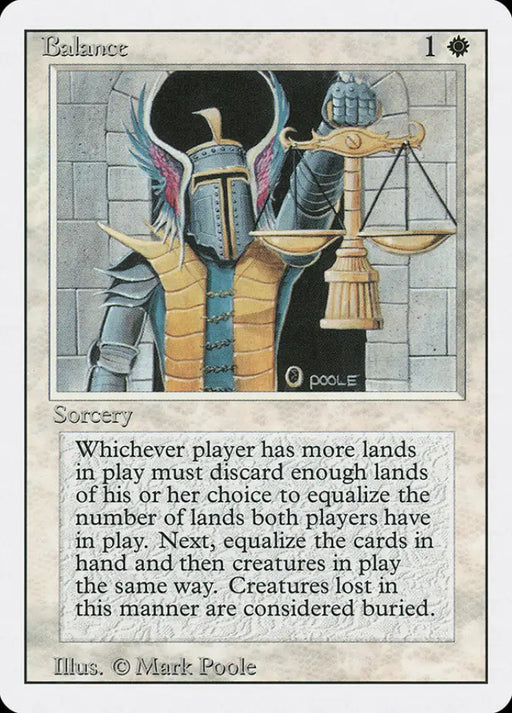 Balance [Revised Edition] - MTG Single
