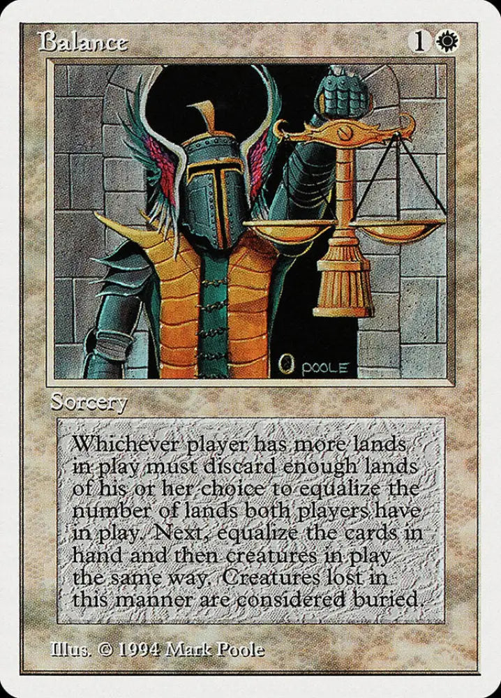 Balance [Summer Magic / Edgar] - MTG Single