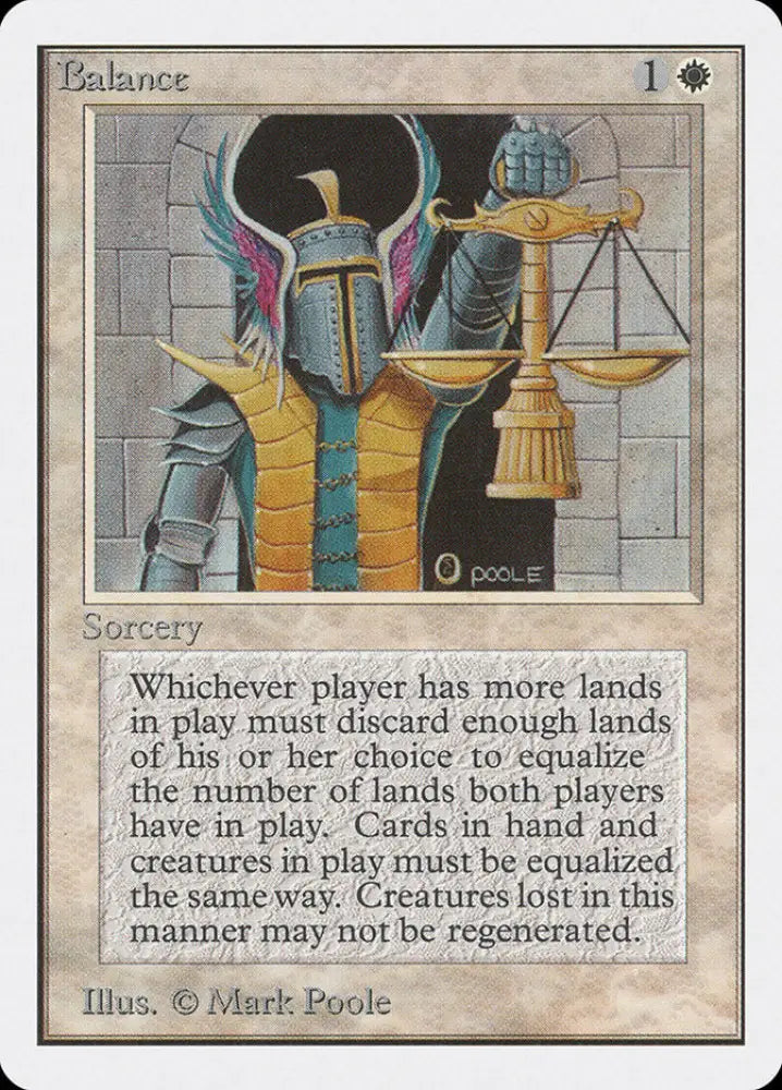 Balance [Unlimited Edition] - MTG Single