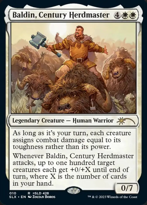 Baldin Century Herdmaster [Secret Lair: Universes Within] - MTG Single