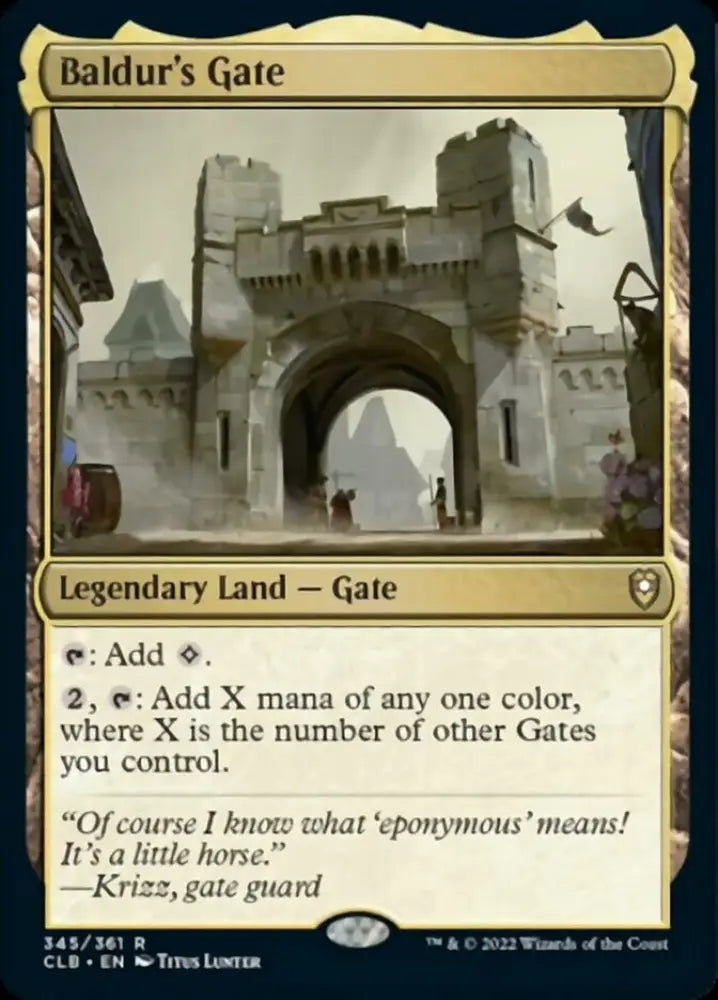 Baldur’s Gate [Commander Legends: Battle for Baldur’s Gate] - MTG Single