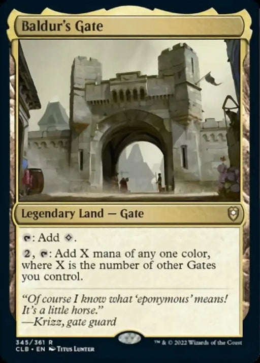 Baldur’s Gate [Commander Legends: Battle for Baldur’s Gate] - MTG Single
