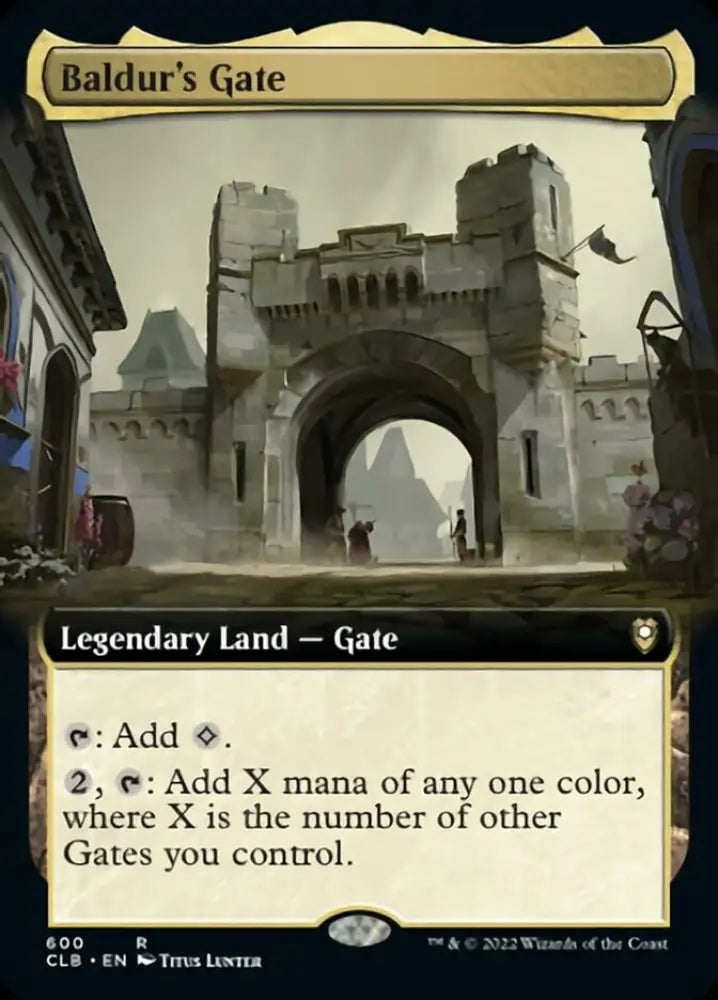 Baldur’s Gate (Extended Art) [Commander Legends: Battle for Baldur’s Gate] - MTG Single