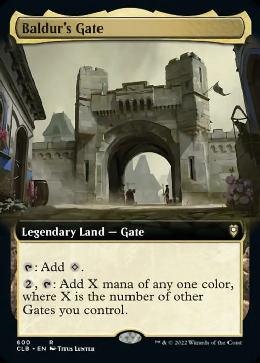 Baldur’s Gate (Extended Art) [Commander Legends: Battle for Baldur’s Gate] - MTG Single