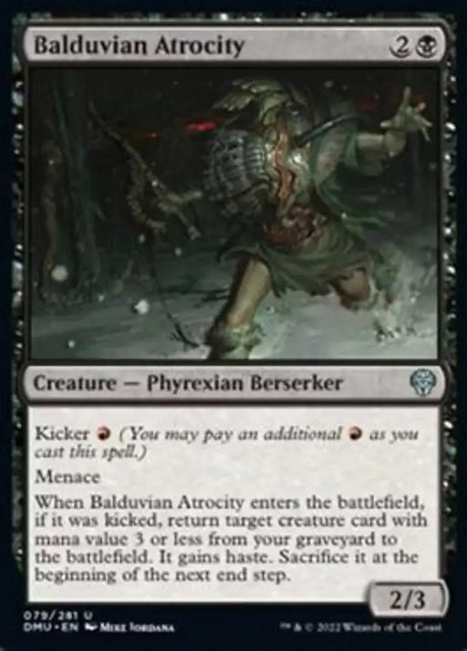 Balduvian Atrocity [Dominaria United] - MTG Single