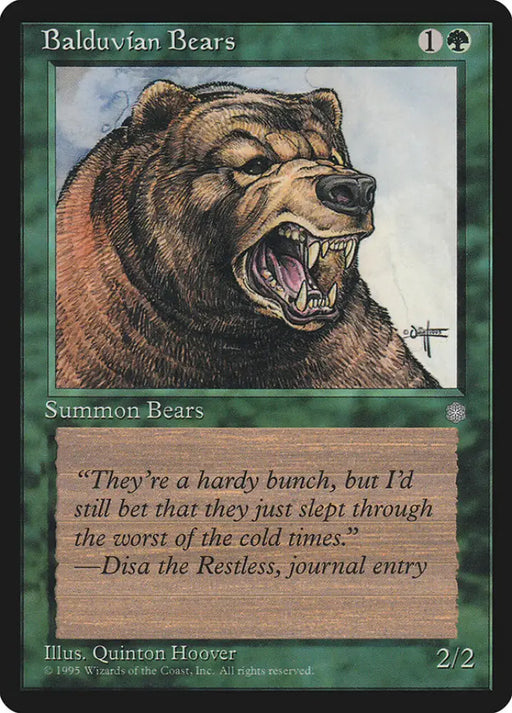 Balduvian Bears [Ice Age] - MTG Single
