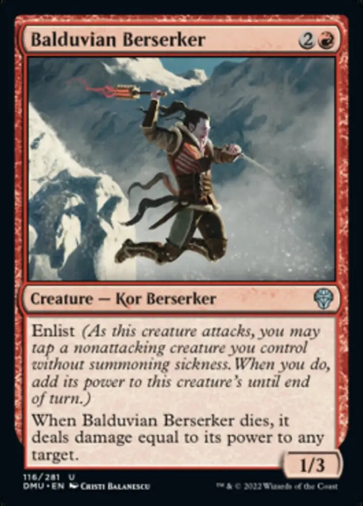 Balduvian Berserker [Dominaria United] - MTG Single