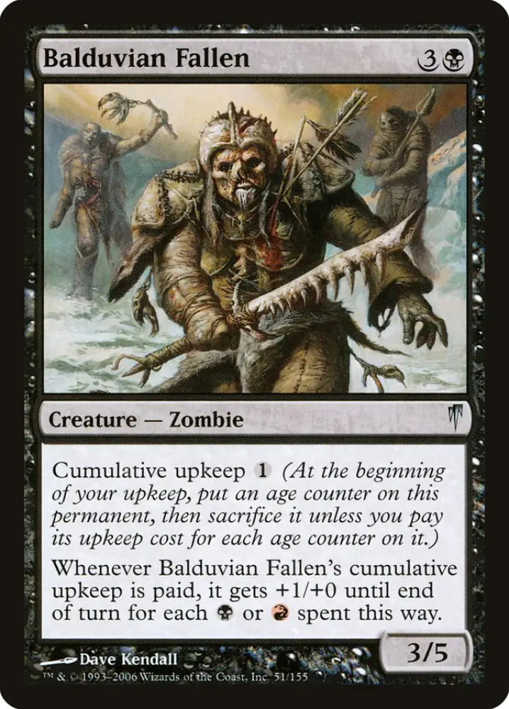 Balduvian Fallen [Coldsnap] - MTG Single