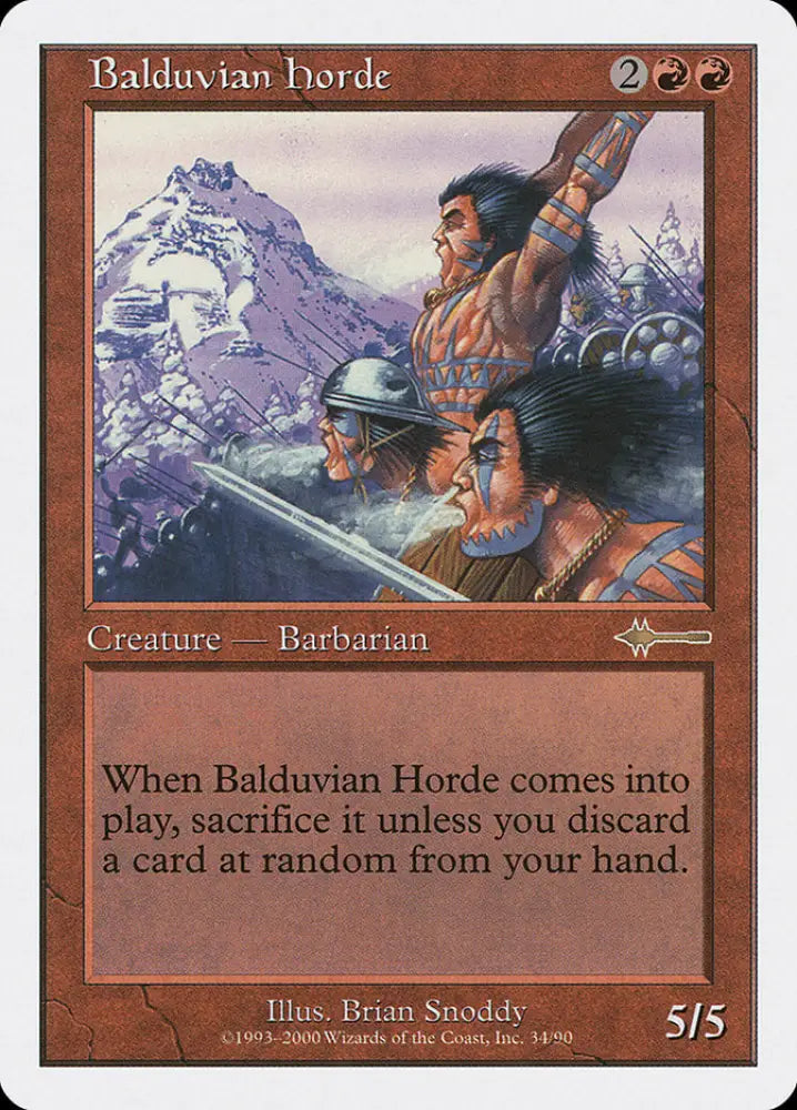 Balduvian Horde [Beatdown] - MTG Single