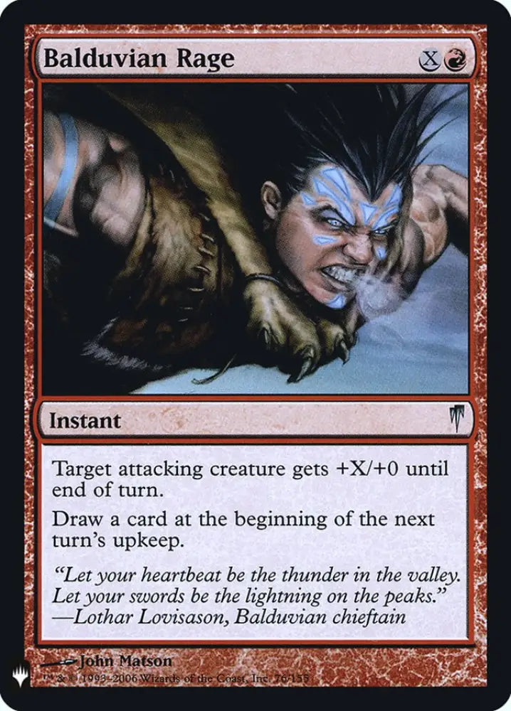 Balduvian Rage [Mystery Booster] - MTG Single