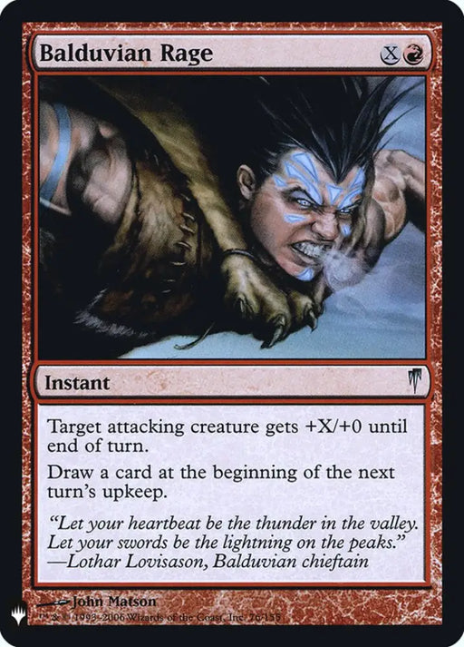 Balduvian Rage [Mystery Booster] - MTG Single