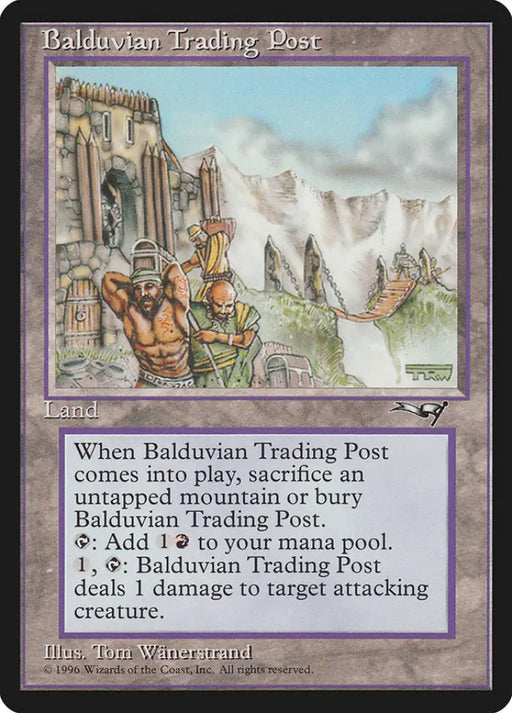 Balduvian Trading Post [Alliances] - MTG Single