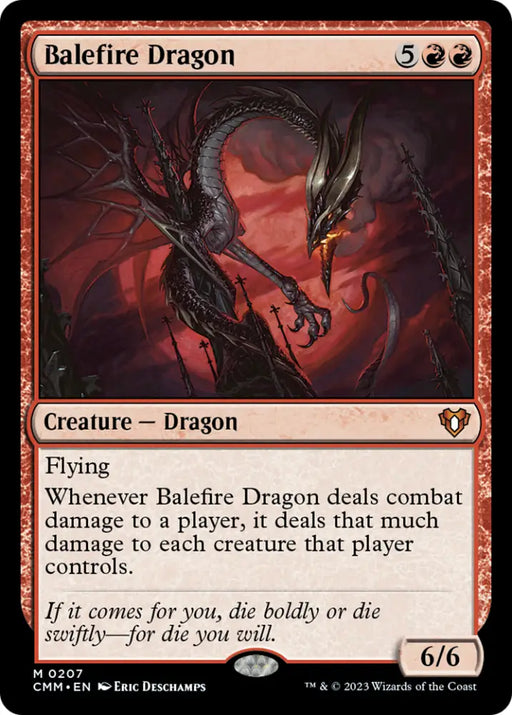Balefire Dragon [Commander Masters] - MTG Single