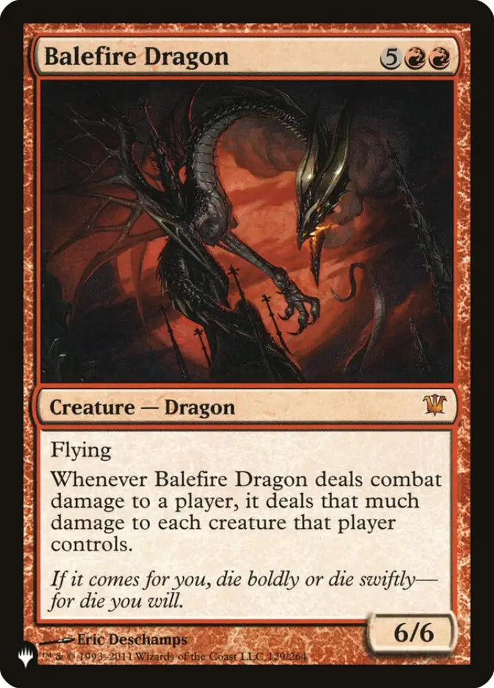 Balefire Dragon [The List] - MTG Single
