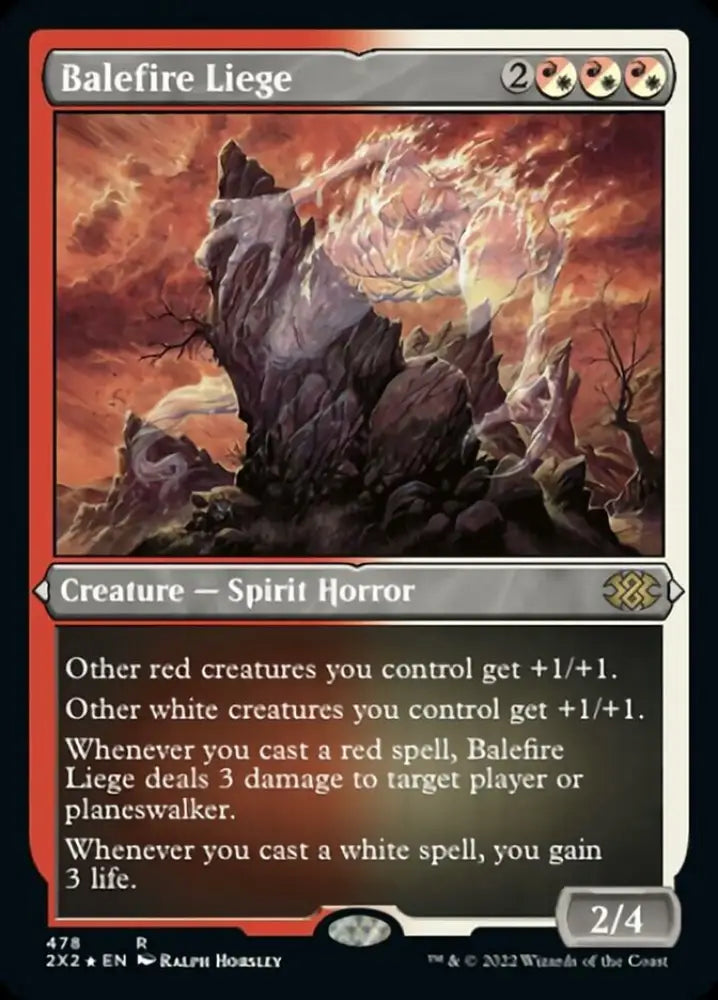 Balefire Liege (Foil Etched) [Double Masters 2022] - MTG Single