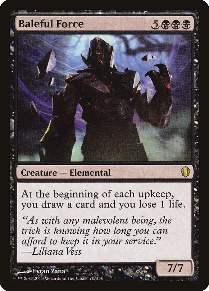 Baleful Force [Commander 2013] - MTG Single