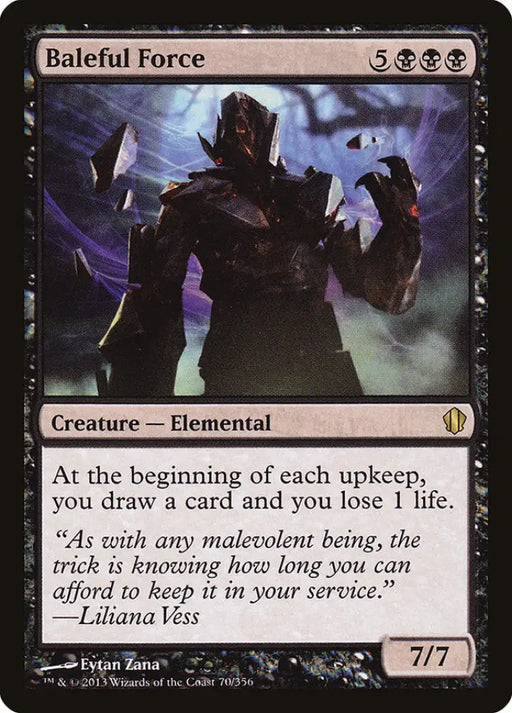 Baleful Force [Commander 2013] - MTG Single