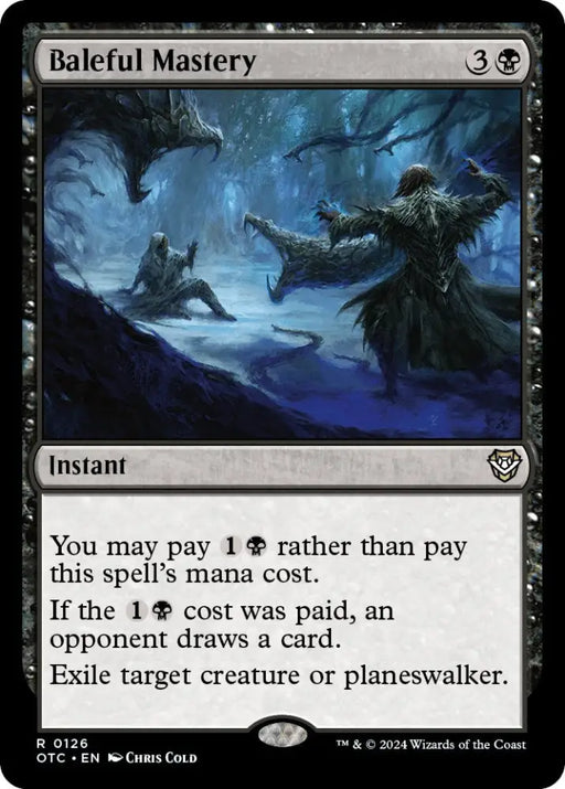 Baleful Mastery [Outlaws of Thunder Junction Commander] - MTG Single