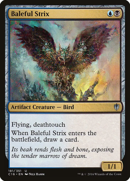 Baleful Strix [Commander 2016] - MTG Single