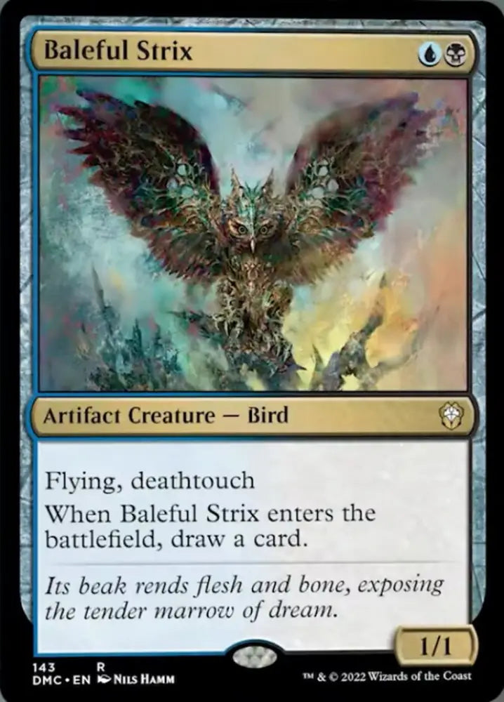 Baleful Strix [Dominaria United Commander] - MTG Single