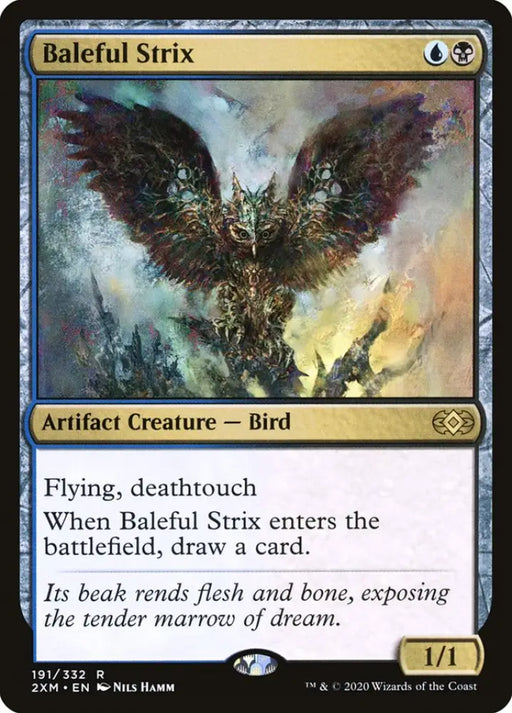 Baleful Strix [Double Masters] - MTG Single