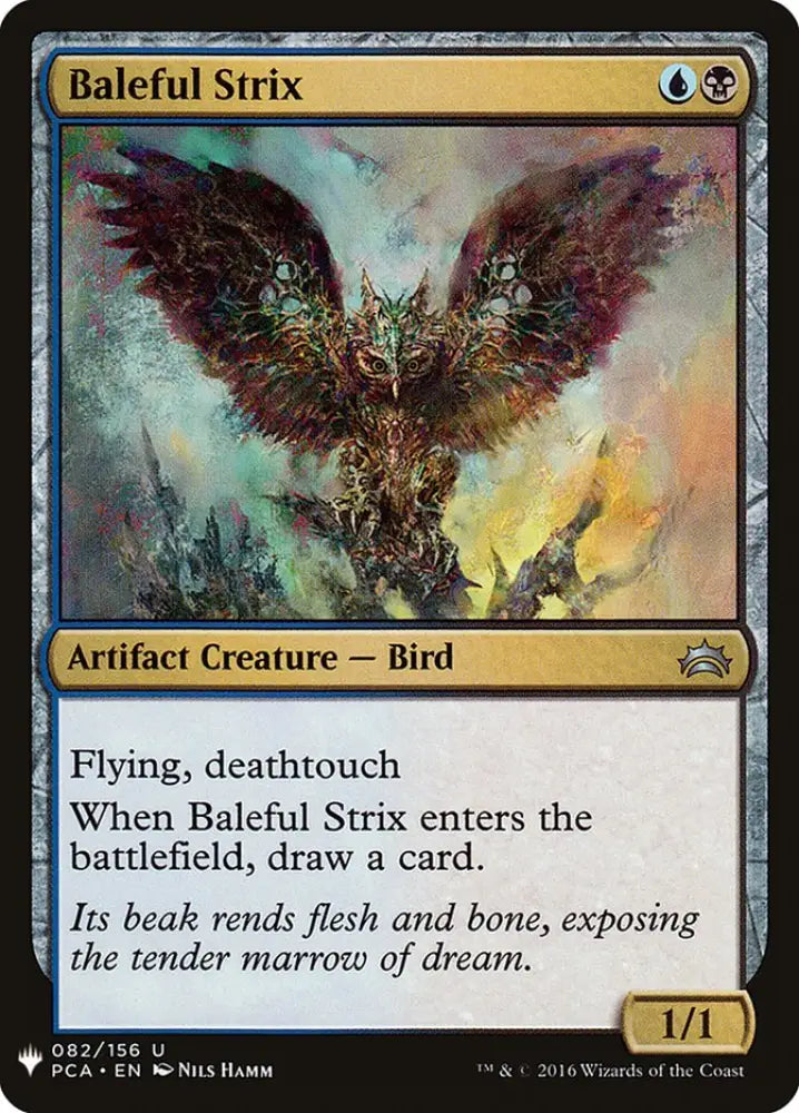 Baleful Strix [Mystery Booster] - MTG Single