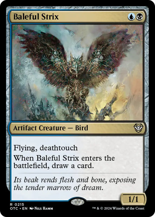 Baleful Strix [Outlaws of Thunder Junction Commander] - MTG Single